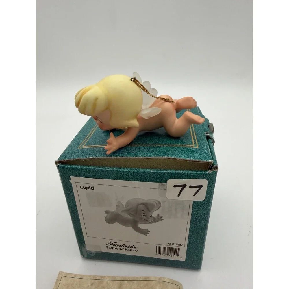WDCC Disney Fantasia Flight of Fancy Cupid Ornament Christmas Porcelain